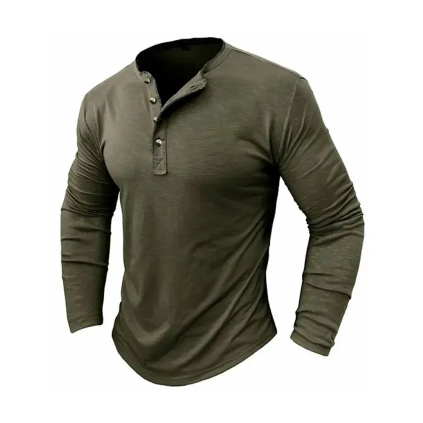 Herren-Sport-Langarm-T-Shirt