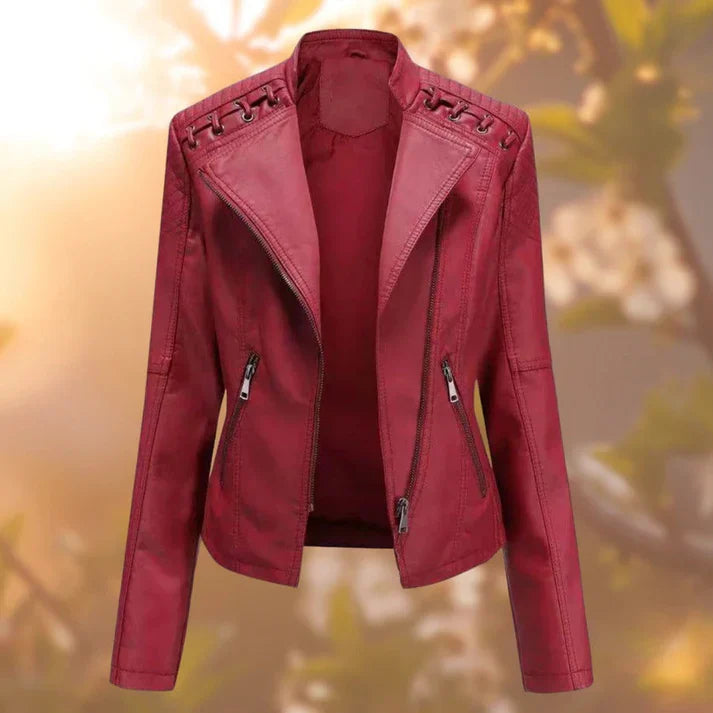 Lederjacke -  für frauen