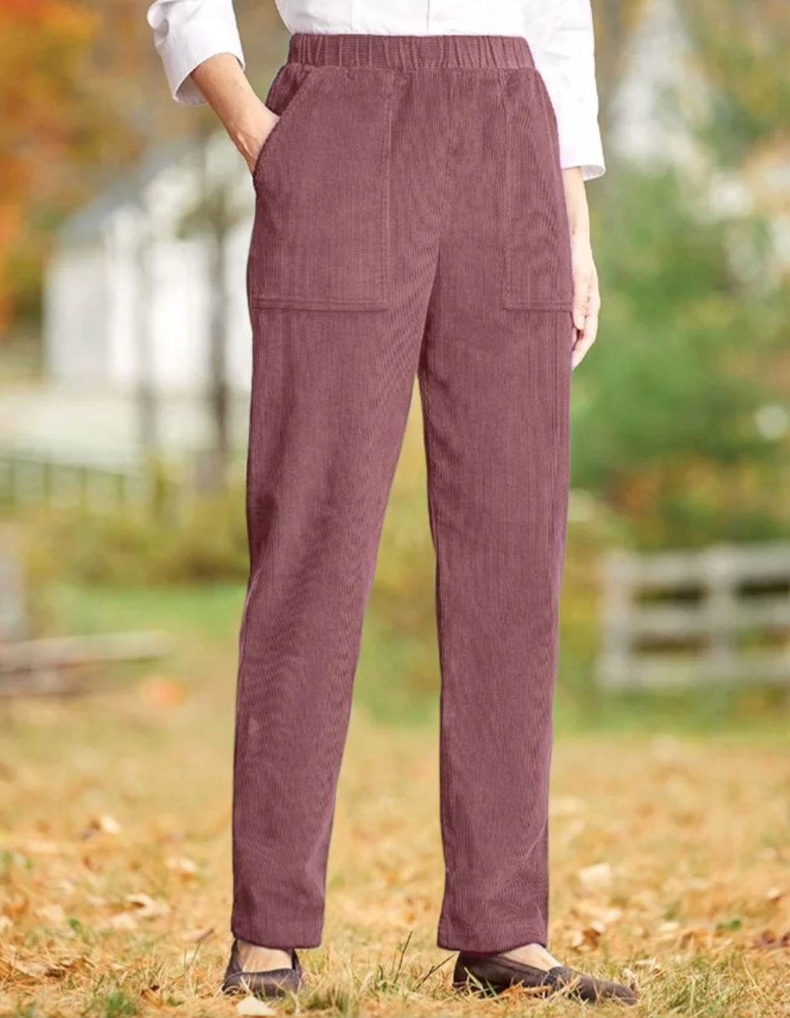 Lässige Und Stylische Cord Hose