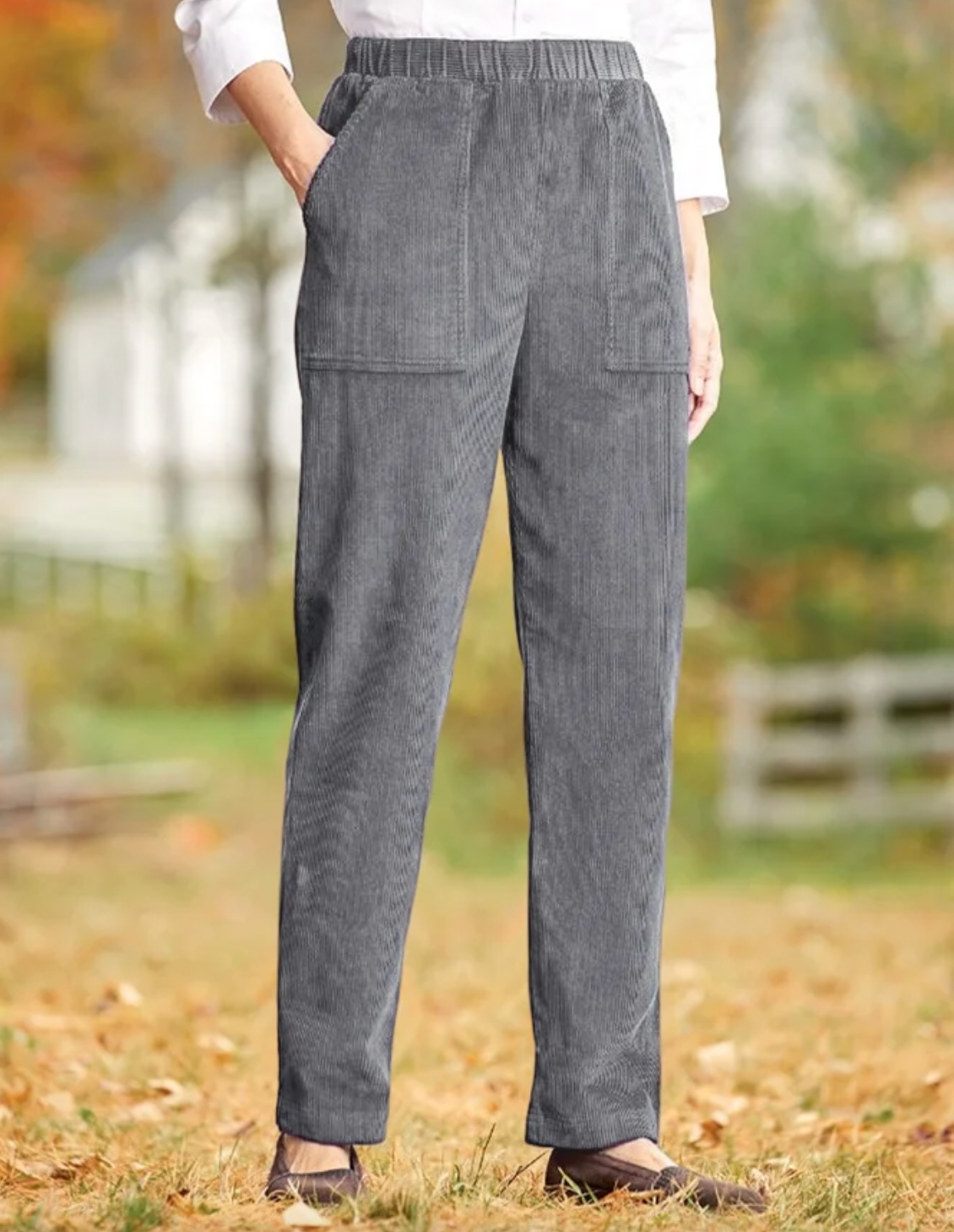 Lässige Und Stylische Cord Hose